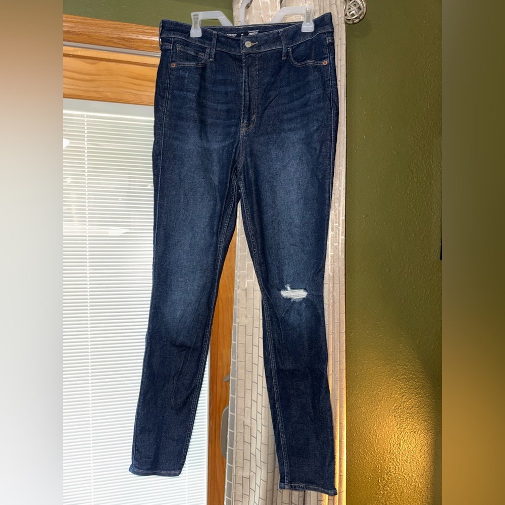 Old Navy Dark Wash Women's Skinny Jeans
